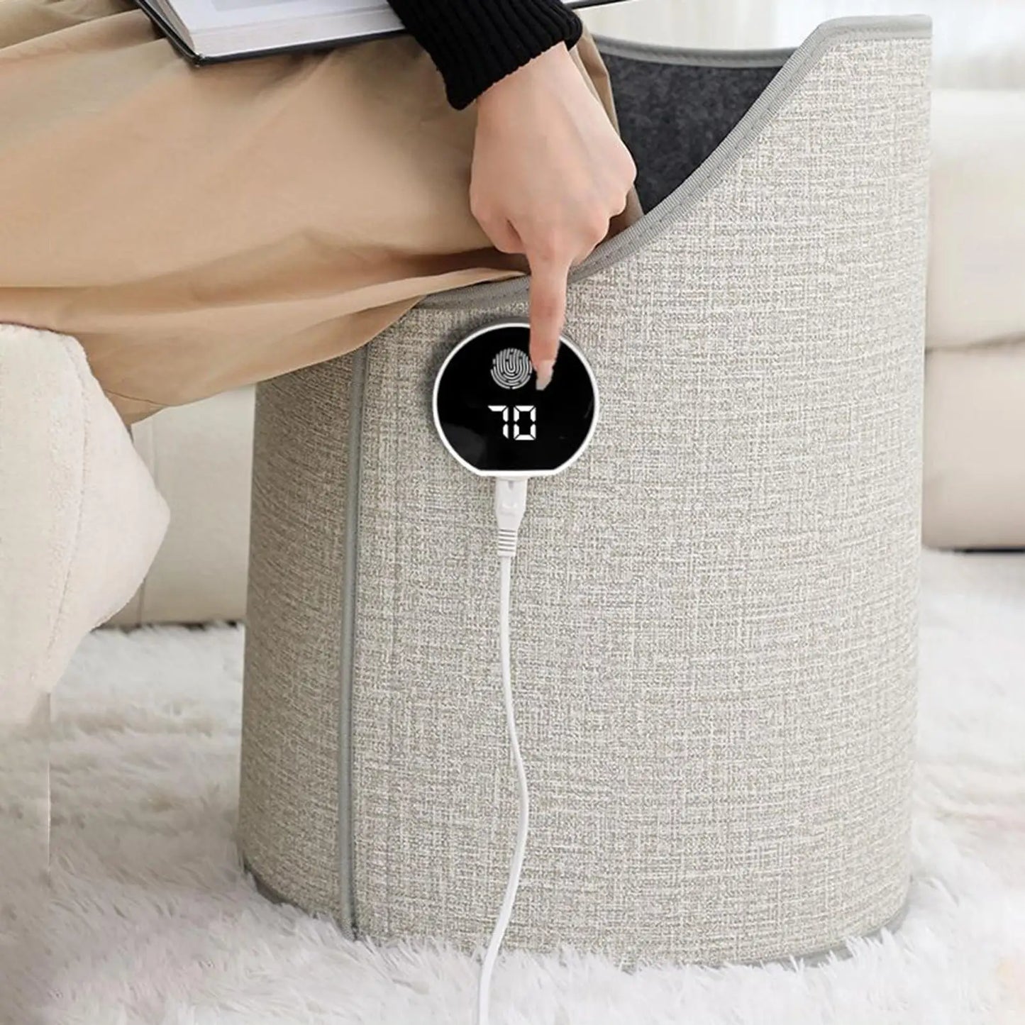 ThermaWrap Pro™ — Smart Under-Desk Panel Warmer ☀️