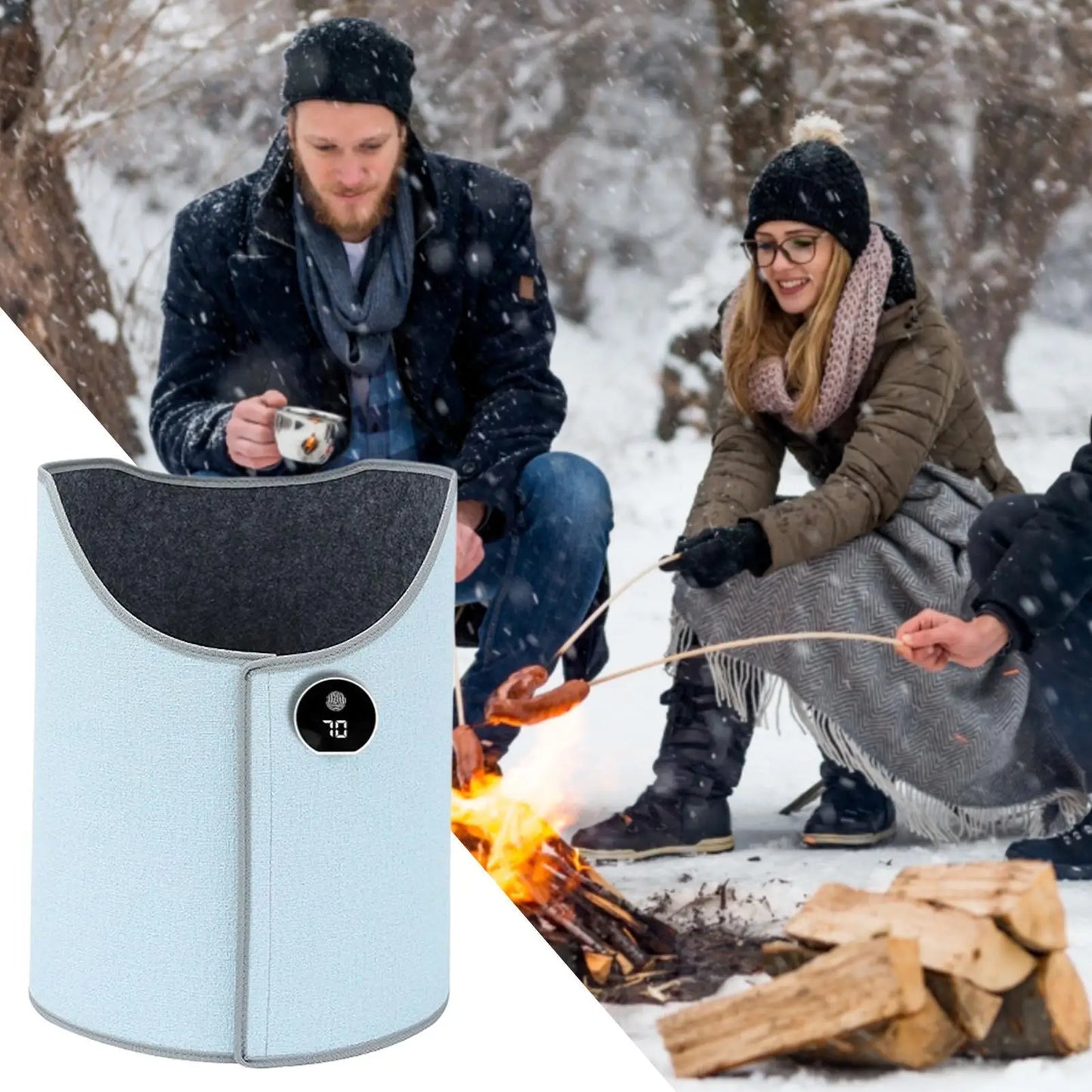 ThermaWrap Pro™ — Smart Under-Desk Panel Warmer ☀️