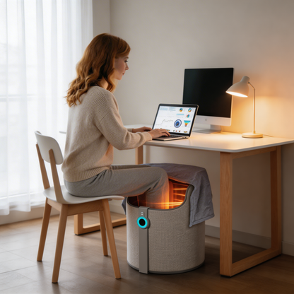 ThermaWrap Pro™ — Smart Under-Desk Panel Warmer ☀️