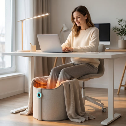 ThermaWrap Pro™ — Smart Under-Desk Panel Warmer ☀️