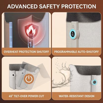 ThermaWrap Pro™ — Smart Under-Desk Panel Warmer ☀️