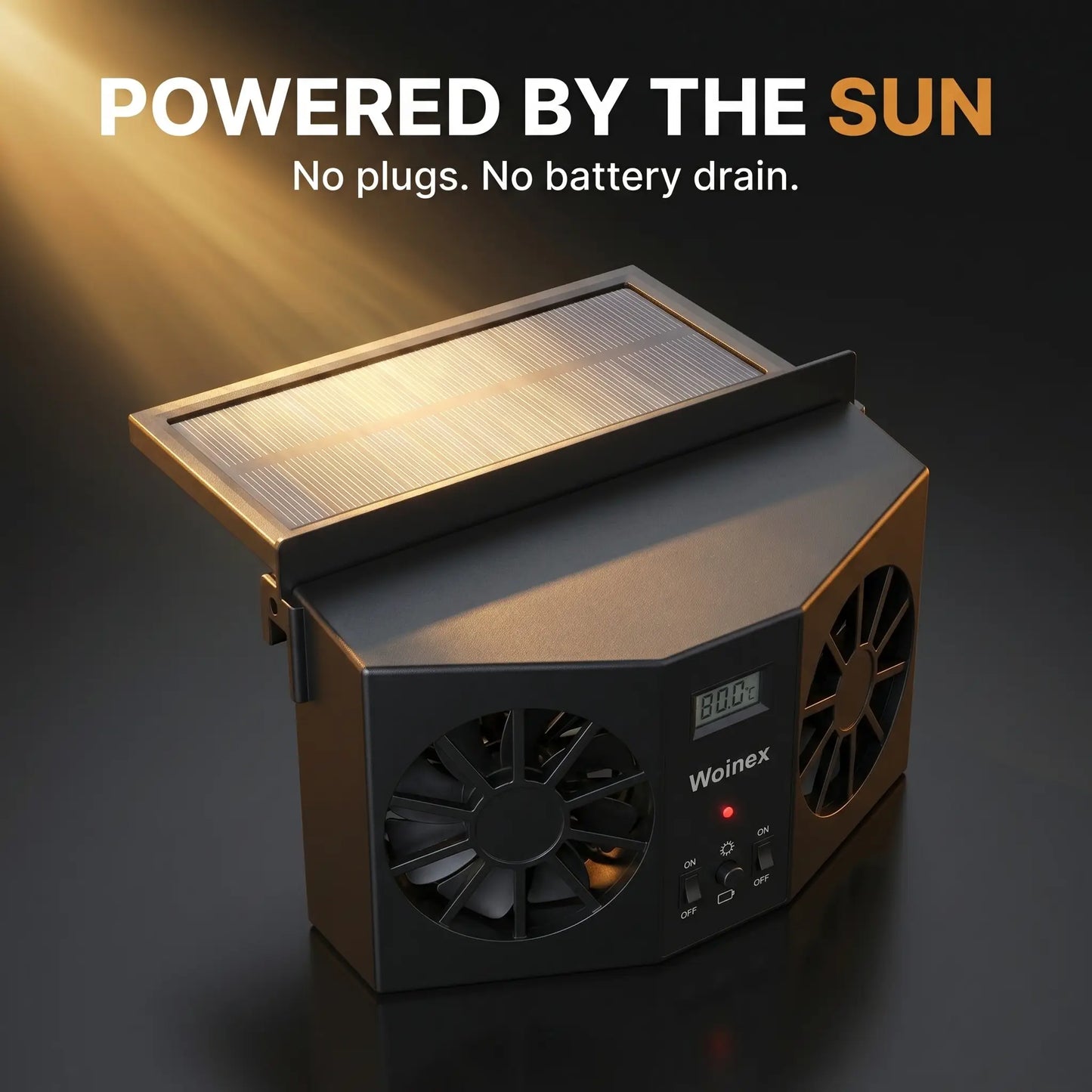 Woinex SolarBreeze™ Car Air circulation