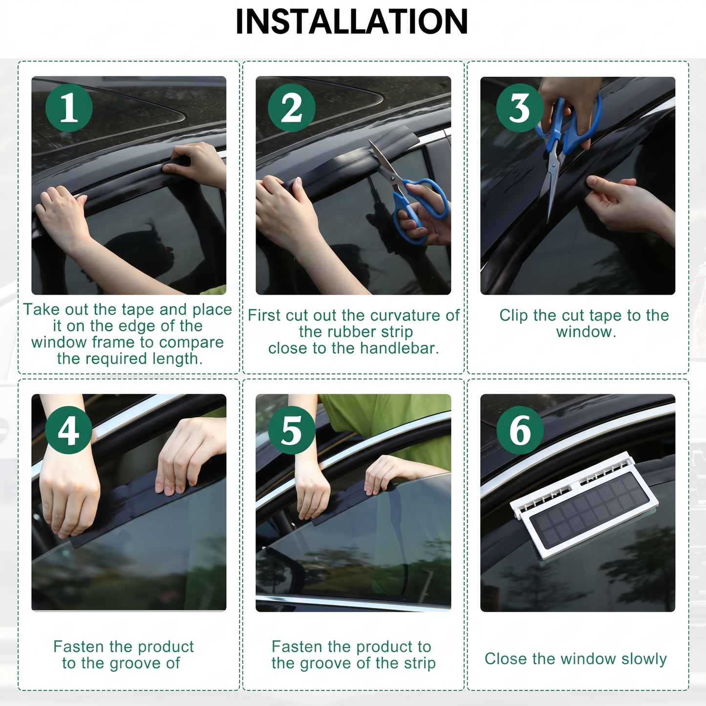 Woinex SolarBreeze™ Car Air circulation
